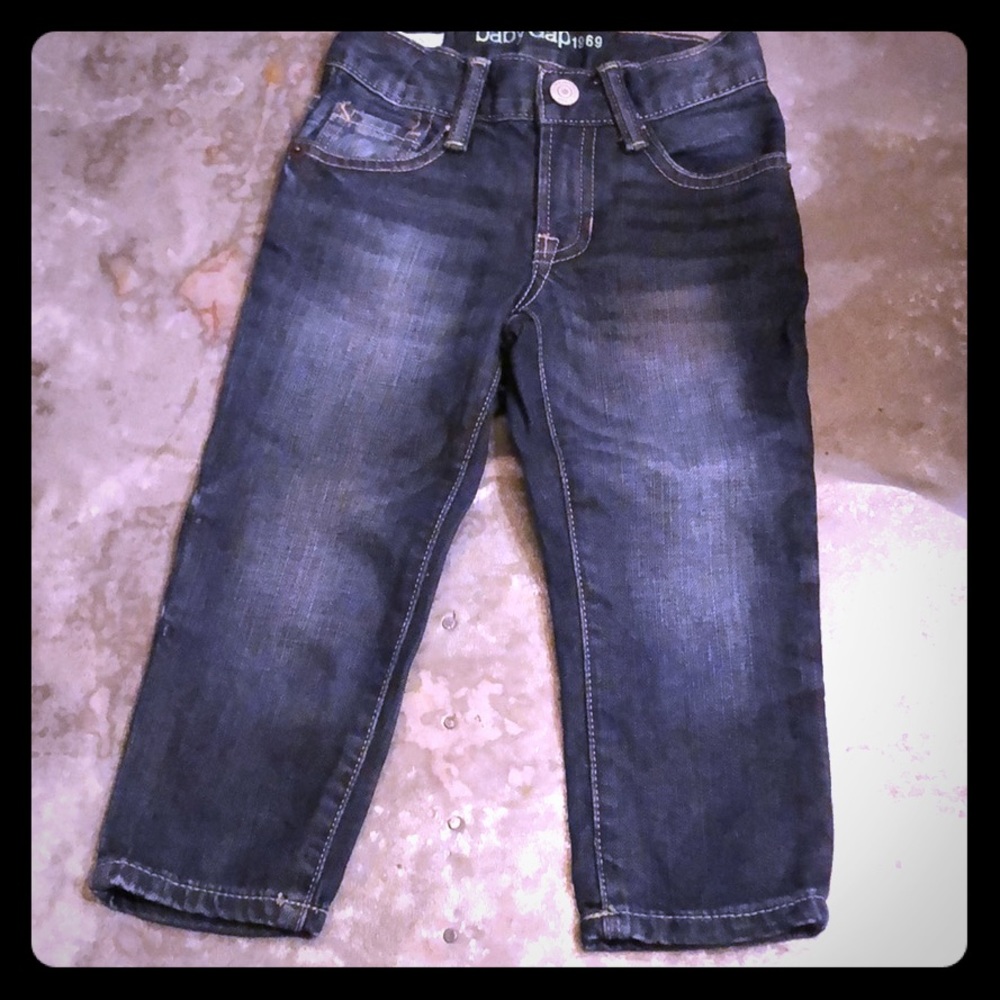 Boys Gap skinny leg jeans, Size 2T